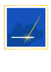 Logo 3D Occitanie vertical blanc